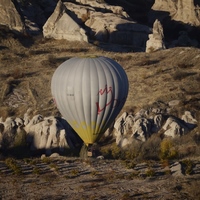 Photo de Turquie - Lunaire Uçhisar en Cappadoce